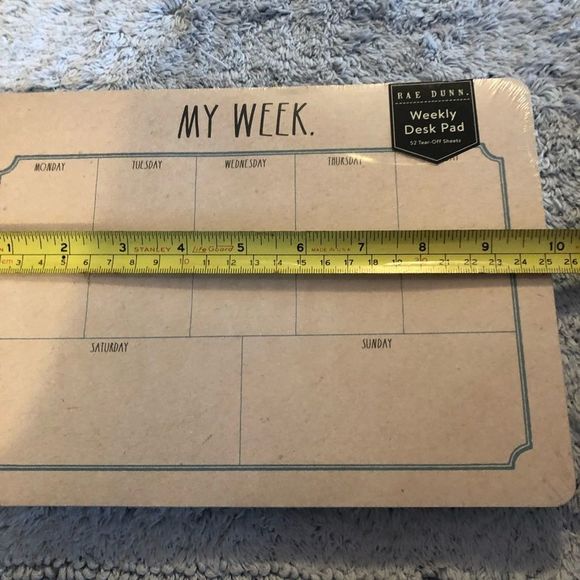 Rae Dunn not dated desk calendar - Picture 3 of 5